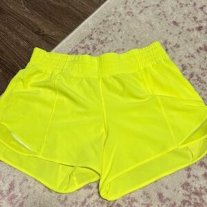 Lululemon hotty hot 4 inch